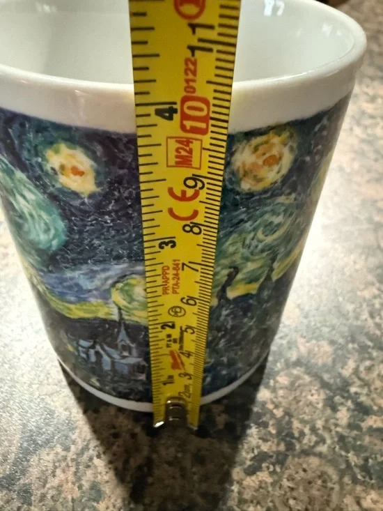 Chaleur Masters Collection Van Gogh Starry Night D. Burrows Coffee Mug 14oz - Picture 6 of 8